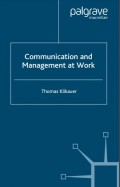 Communication and Management at Work