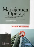 Manajemen Operasi : Manajemen Perkembangan dan Rantai Pasokan