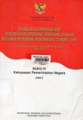 Naskah Komprehensif Perubahan Undang-Undang Dasar Negara Republik Indonesia Tahun 1945 Buku IV (Kekuasaan Pemerintahan Negara) Jilid 2
