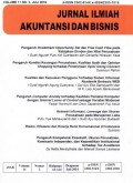 Jurnal Ilmiah Akuntansi dan Bisnis Vol.11 No.2 Juli 2016