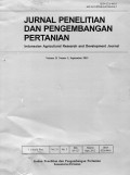 Jurnal Penelitian dan Pengembangan Pertanian: Indonesian Agricultural Research and Development Journal Vol.31 No.3
