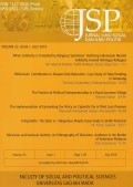 JSP: Jurnal Ilmu Sosial Dan Ilmu Politik Accredited By DIKTI No. 36a/E/KPT/2016 Vol.23 No.1
