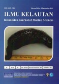 Ilmu Kelautan : Indonesian Journal Of Marine Sciences Accredited DIKTI: 12/M/Kp/II/2015 Vol.24 No.3