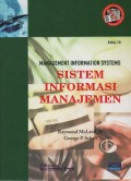 Management Information Systems : Sistem Informasi Manajemen