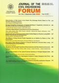 Journal of The Civil Engineering Forum Vol. 6 No.3