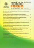 Journal of The Civil Engineering Forum Vol. 6 No.1