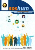 Soshum: Jurnal Sosial Dan Humaniora Terakreditasi No.148/M/KPT/2020 Vol.10 No.3