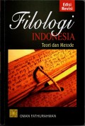 Filologi Indonesia Teori dan Metode