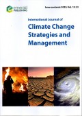 International Journal of Climate Change Strategies and Management Vol.15 No.2
