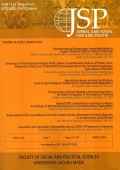 JSP: Jurnal Ilmu Sosial dan Ilmu Politik Volume 26, Issue 3, March 2023 DIKTI 30/E/KPT/2019