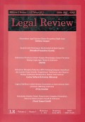 Legal Review Vol.2 No.1