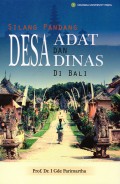 Silang Pandang : Desa Adat dan Desa Dinas di Bali