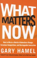 What Matters Now : How to Win in World of Relentless Change, Ferocious Competition, and Unstoppable Innovation