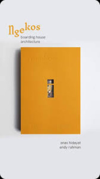Ngekos : Boarding House Architecture