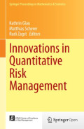 Innovations in Quantitative Risk Management