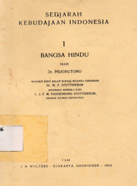 Sejarah Kebudayaan Indonesia I Bangsa Hindu