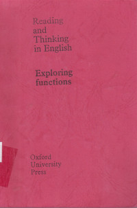 Reading and Thinking in English : Exploring Functions