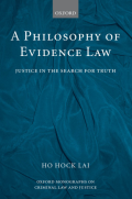 A PHILOSOPHY OF EVIDENCE L AW