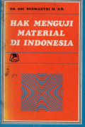 Hak Menguji Material di Indonesia