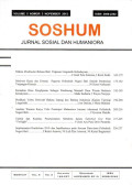 Soshum: Jurnal Sosial dan Humaniora Vol.5 No.3