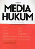 Jurnal Media Hukum Terakreditasi No.1130/E5.2/TU/2016 Vol.24 No.2