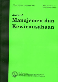 Jurnal Manajemen dan Kewirausahaan Terakreditasi No.36a/E/KPT/2016 Vol.20 No.2