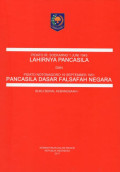 Buku Serial Kebangsaan I: Pidato Ir. Soekarno 1 Juni 1945 Lahirnya Pancasila dan Pidato Notonagoro 19 September 1951 Pancasila Dasar Falsafah Negara