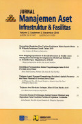 Jurnal Manajemen Aset Infrastruktur & Fasilitas Vol.2 Sup.2