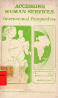 Accessing Human Services Internasional Perspectives
