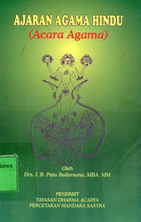 Ajaran Agama Hindu : Acara Agama