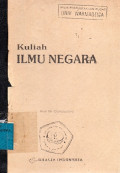 Kuliah Ilmu Negara