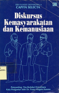 Diskursus Kemasyarakatan dan Kemanusiaan