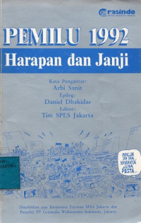 Pemilu 1992 Harapan dan Janji