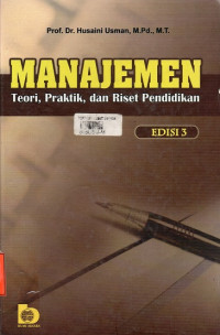 Manajemen : Teori, Praktik dan Riset Pendidikan Edisi 3