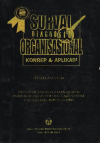 Survai Diagnosisi Organisasional : Konsep & Aplikasi