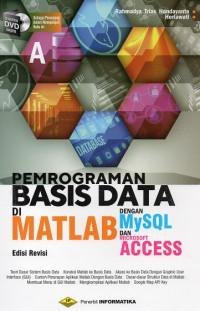 Pemrograman Basis Data di Matlab dengan MySQL dan Microsoft Access