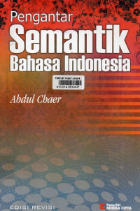 Pengantar Semantik Bahasa Indonesia