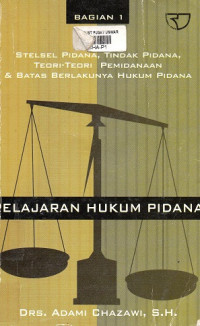 Pelajaran Hukum Pidana