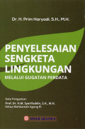 Penyelesaian Sengketa Lingkutan Melalui Gugatan Perdata