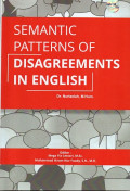 Sematic Patterns of Disagreements in English