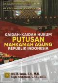Kaidah-kaidah Hukum Putusan Mahkamah Agung Republik Indonesia