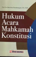 Hukum Acara Mahkamah Konstitusi