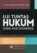 Uji Tuntas Hukum: Legal Due Diligence
