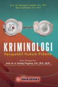 Kriminologi Perspektif Hukum Pidana