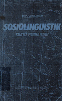 Sosiolinguistik Suatu Pengantar