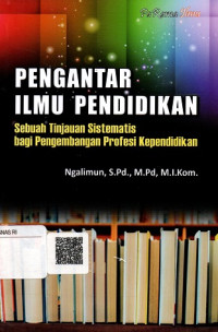 Pengantar Ilmu Pendidikan