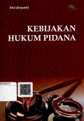 Kebijakan Hukum Pidana