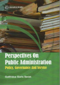 Perspectives On Public Administration; Policy, Governance And Service