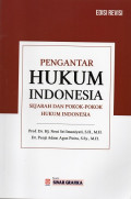 Pengantar Hukum Indonesia Sejarah dan Pokok-Pokok Hukum Indonesia