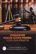 Pengantar Hukum Acara Pidana: Teori dan Praktik